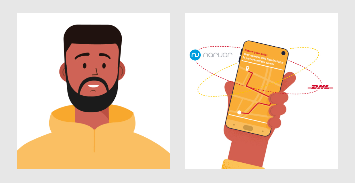 DHL illustration