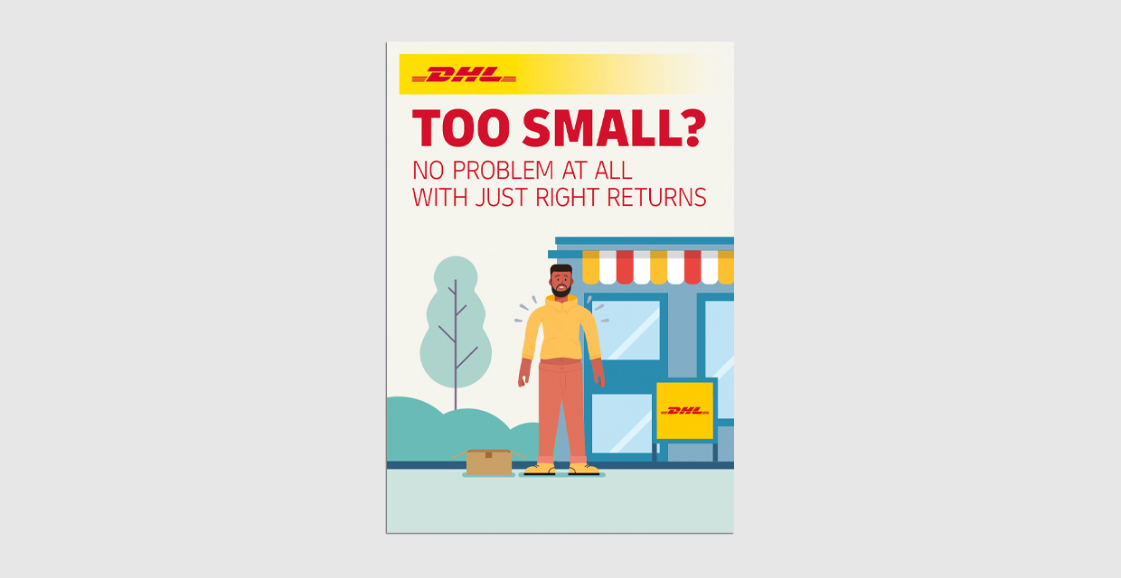 DHL Poster Design