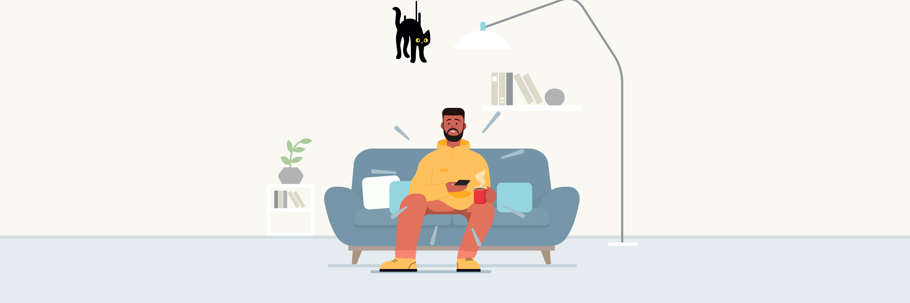 DHL Illustration gif