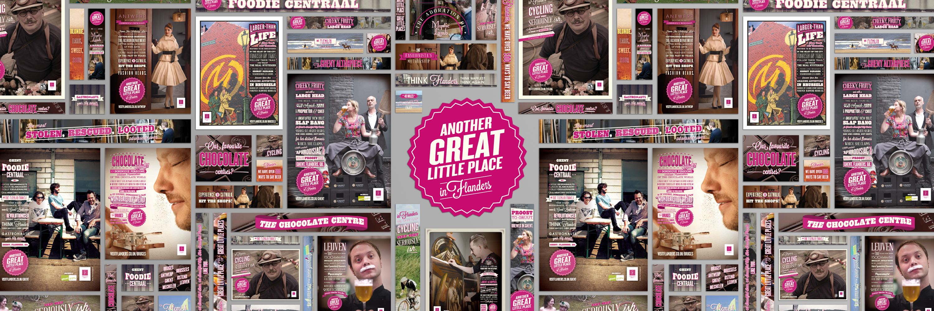 Visit Flanders Graphic Design