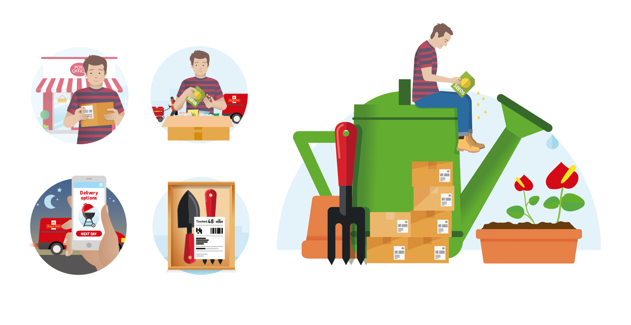 Royal Mail Illustration