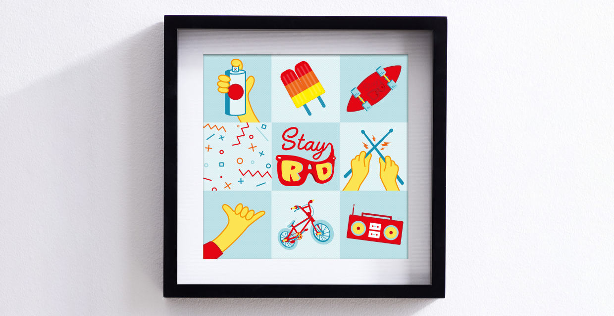 Stay Rad Illustration