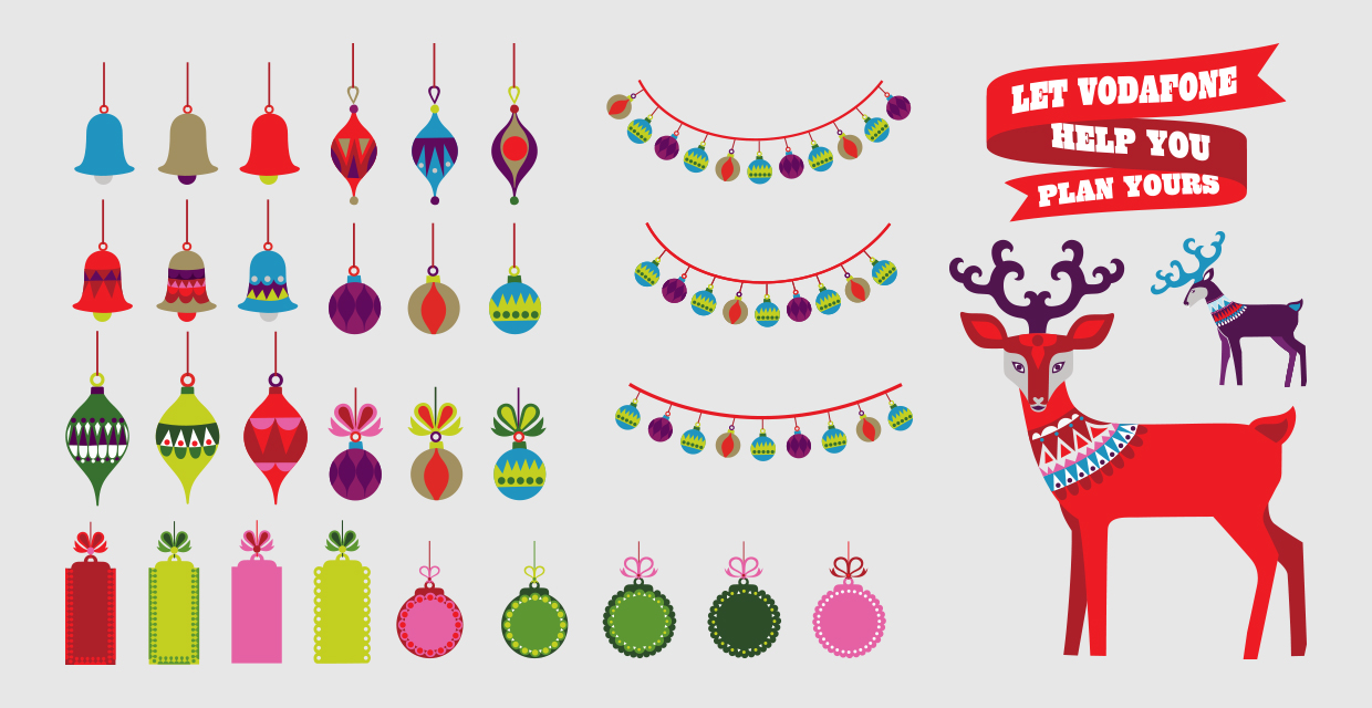 Vodafone Graphic Design