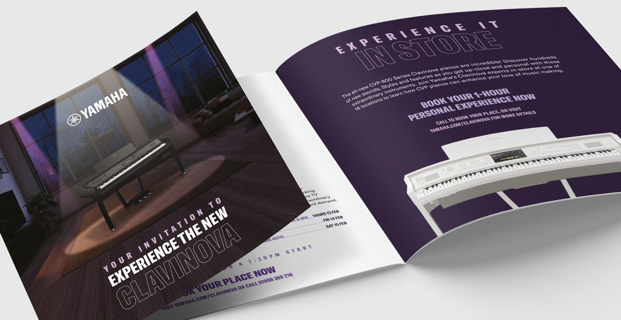 Yamaha Brochure Design