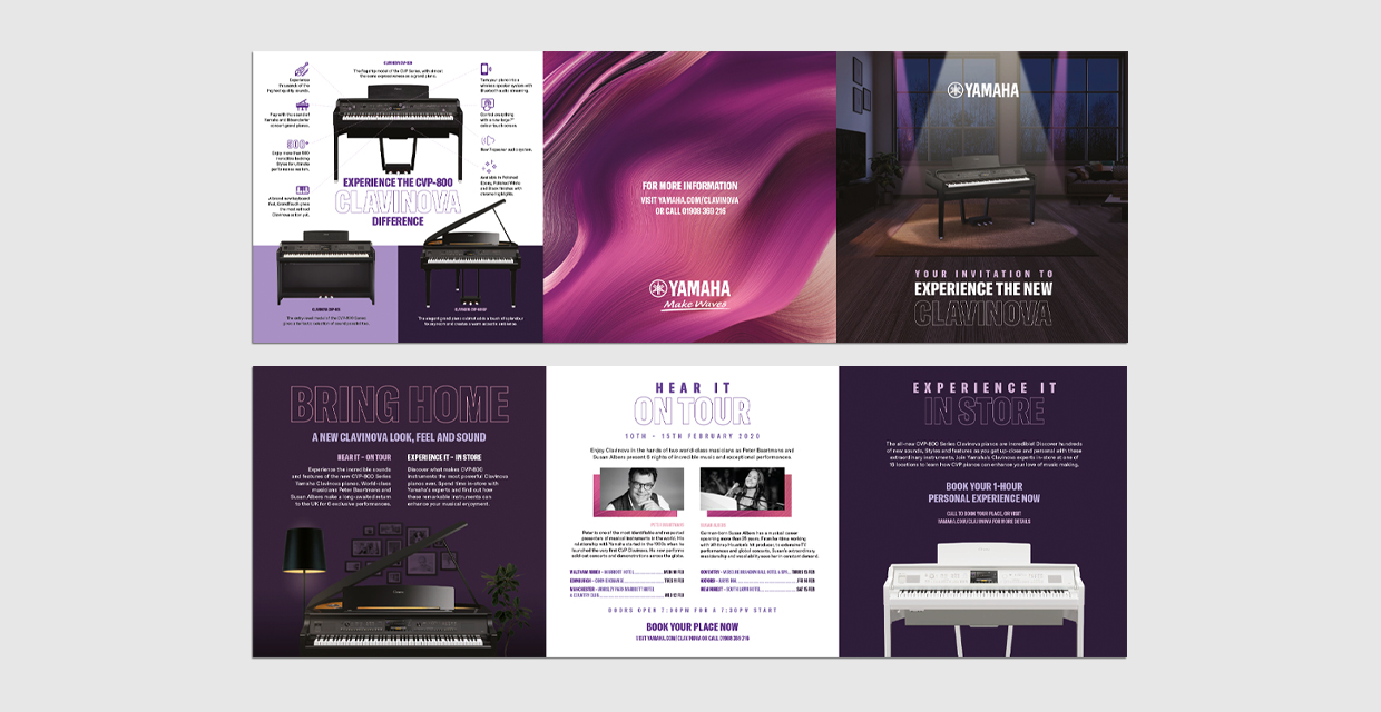 Yamaha Brochure Design